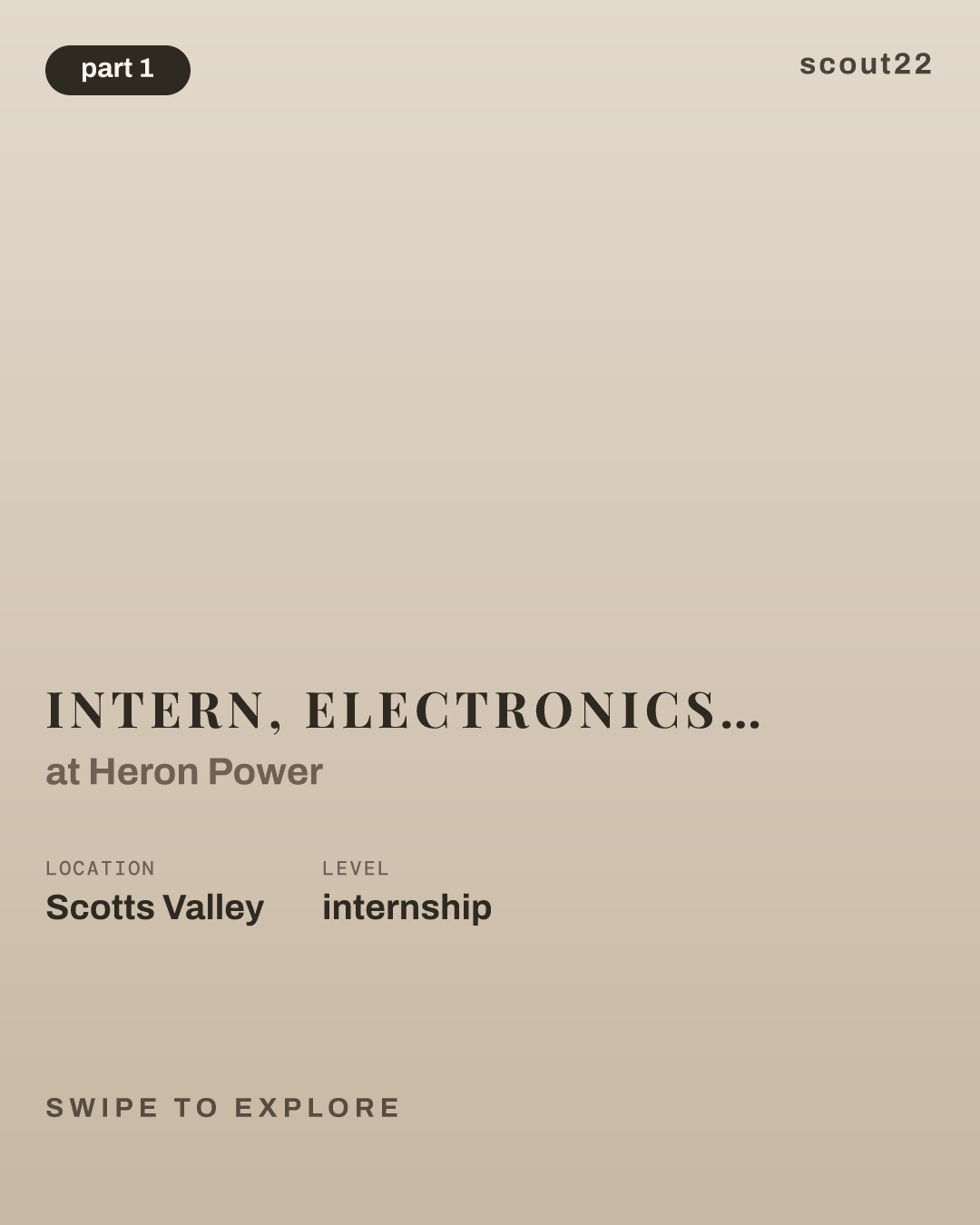 Intern, Electronics Design Engineer, Fall 2026/Winter 2027 at Heron Power