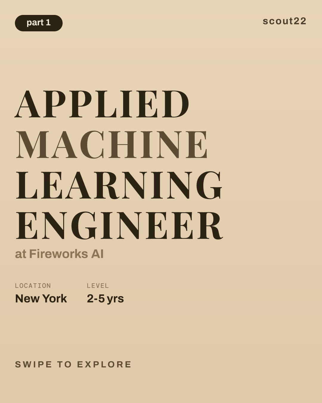 Applied Machine Learning Engineer at Fireworks AI