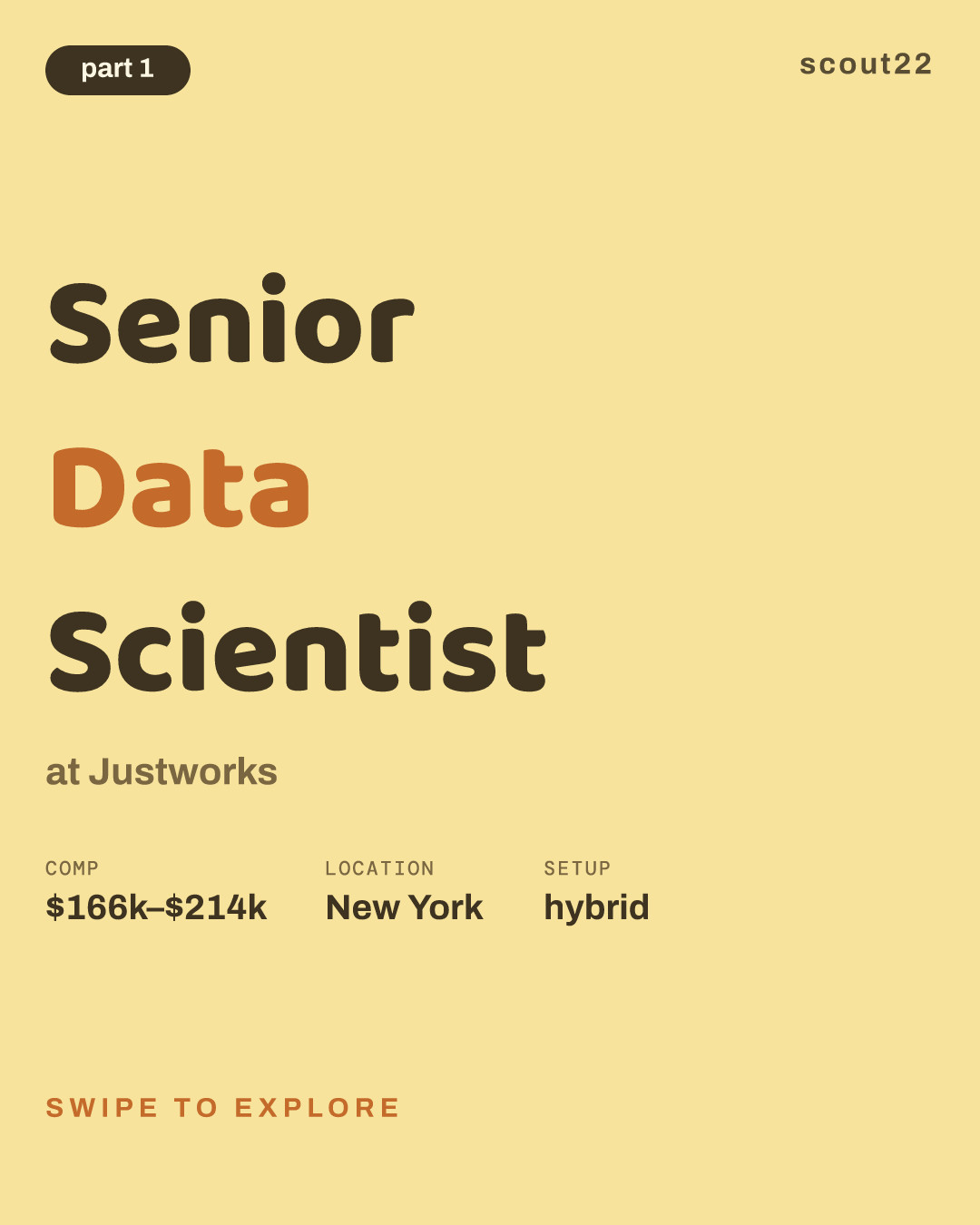 Senior Data Scientist at Justworks