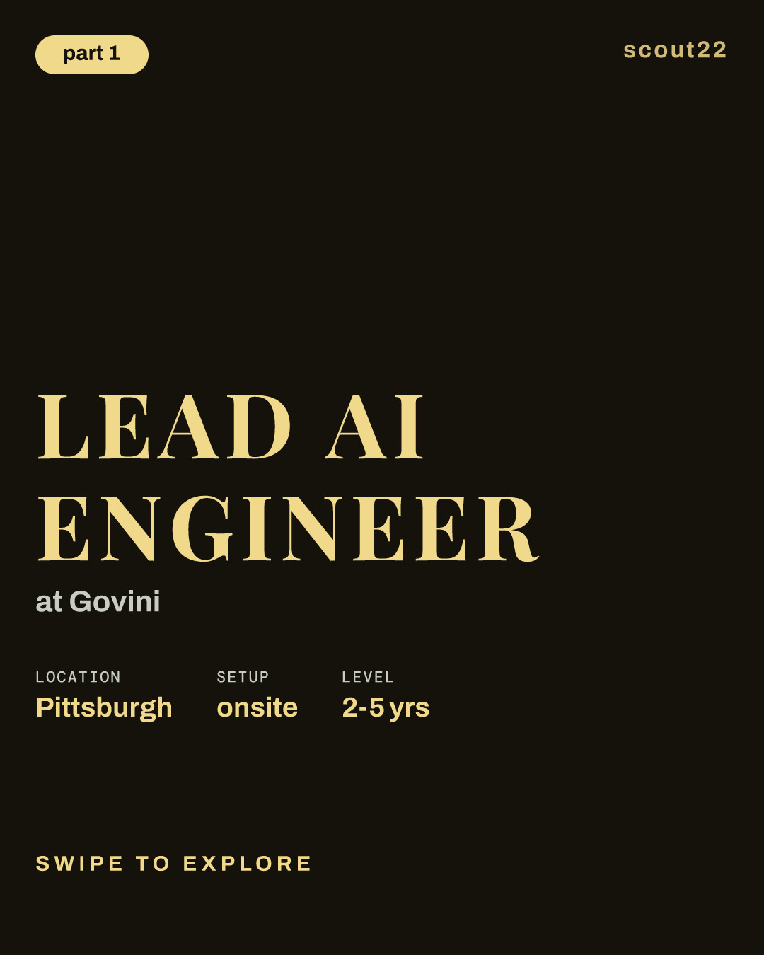 Lead AI Engineer at Govini
