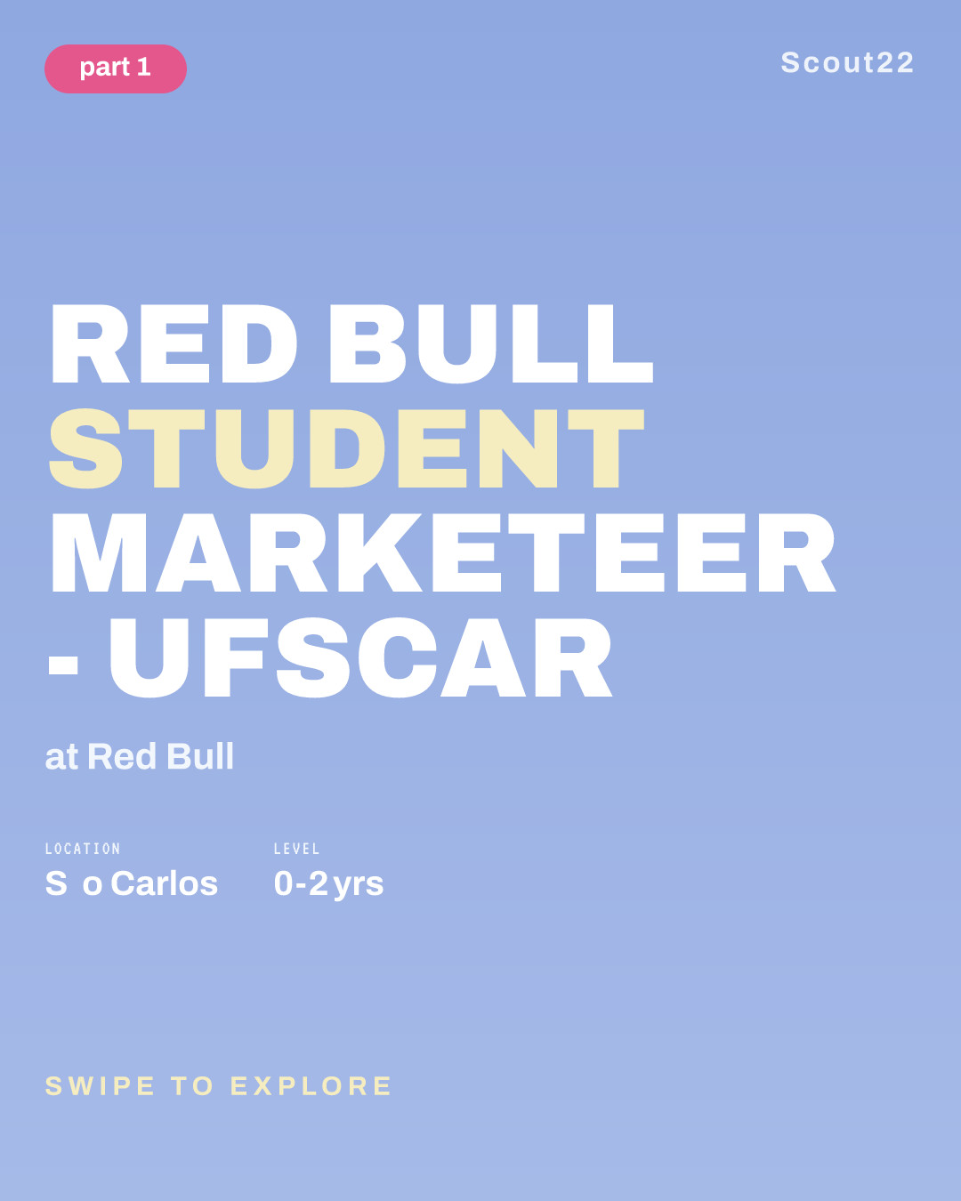 Red Bull Student Marketeer -  UFSCAR at Red Bull