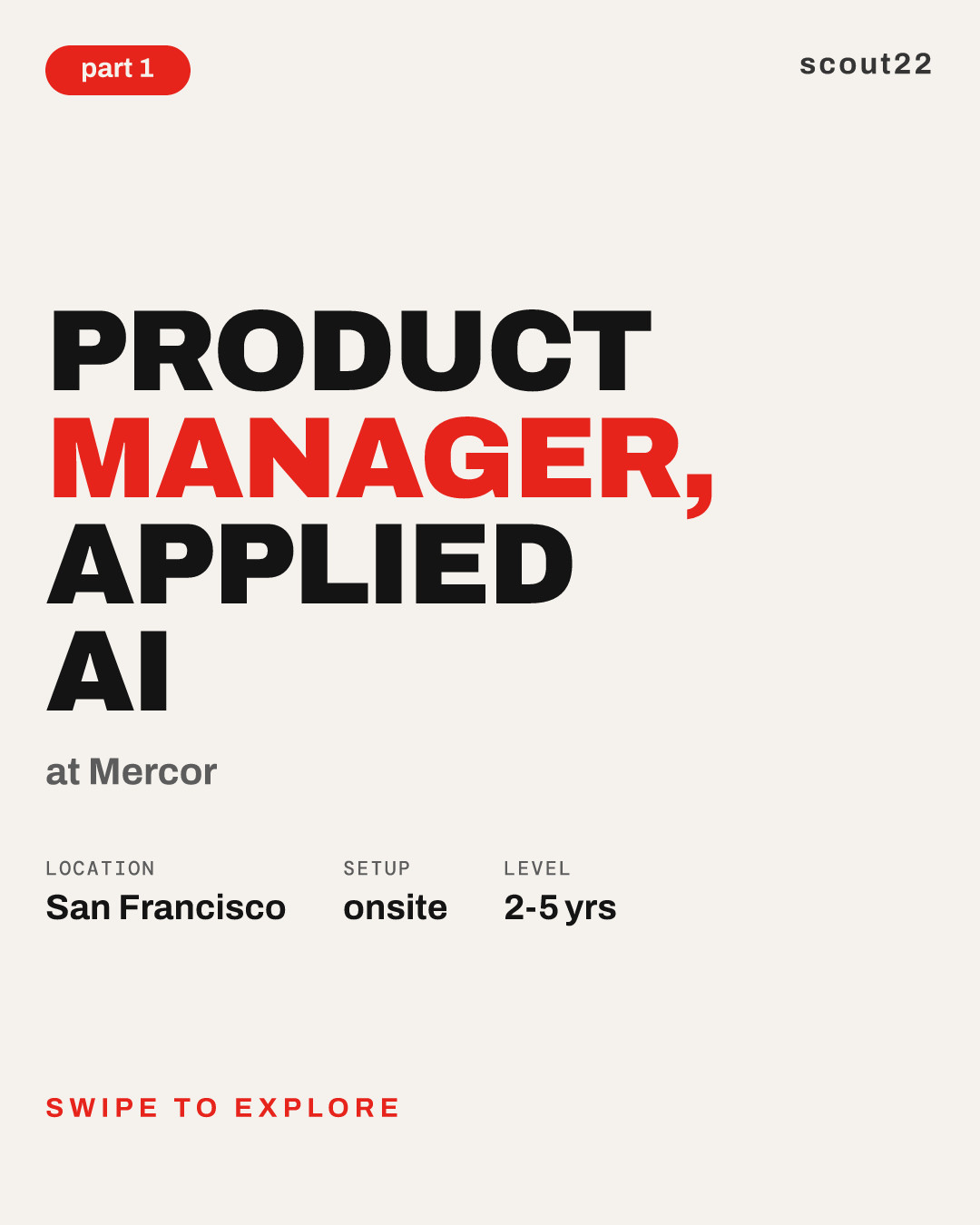 Product Manager, Applied AI at Mercor