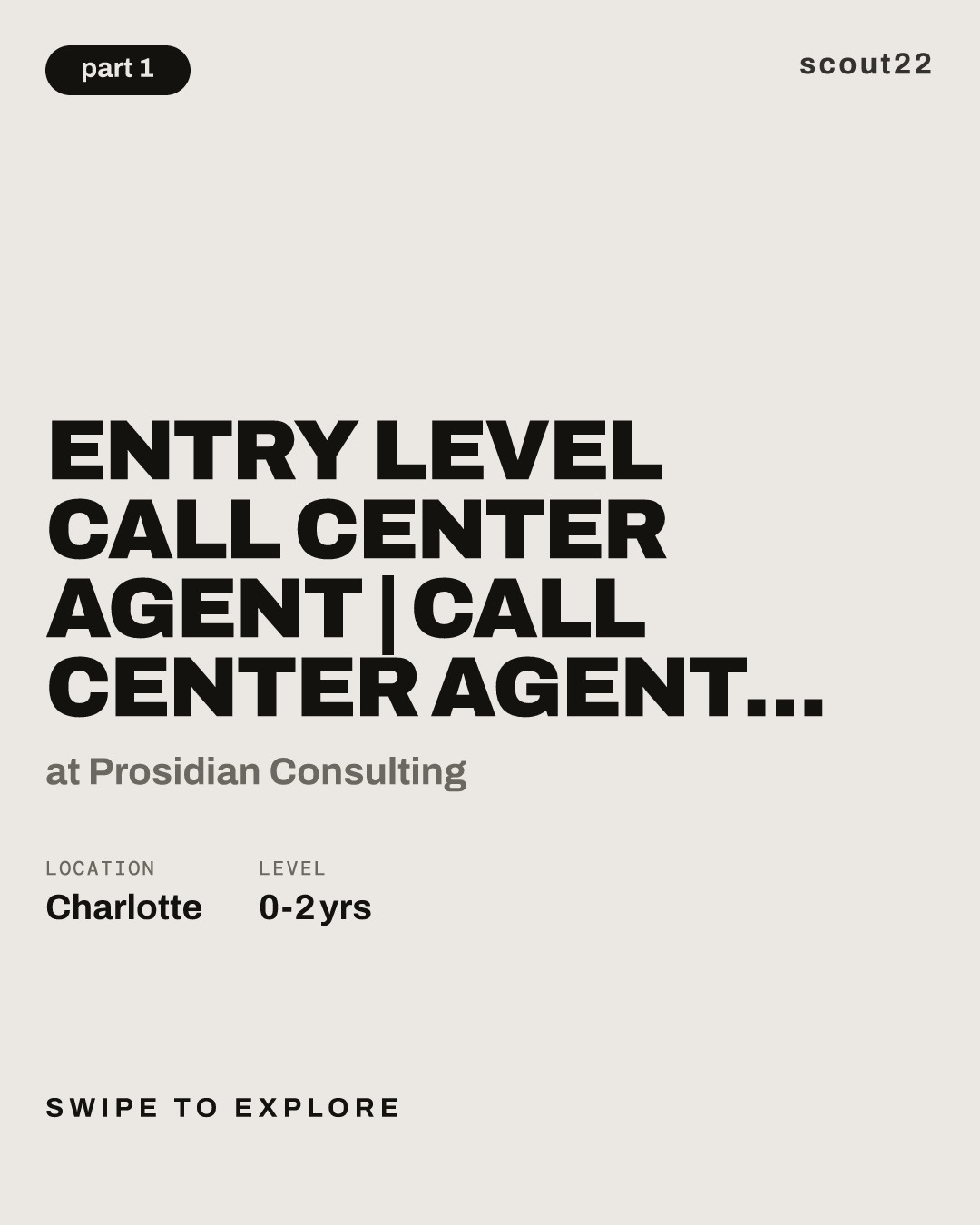 Entry Level Call Center Agent | Call Center Agent [COC0018017] at Prosidian Consulting