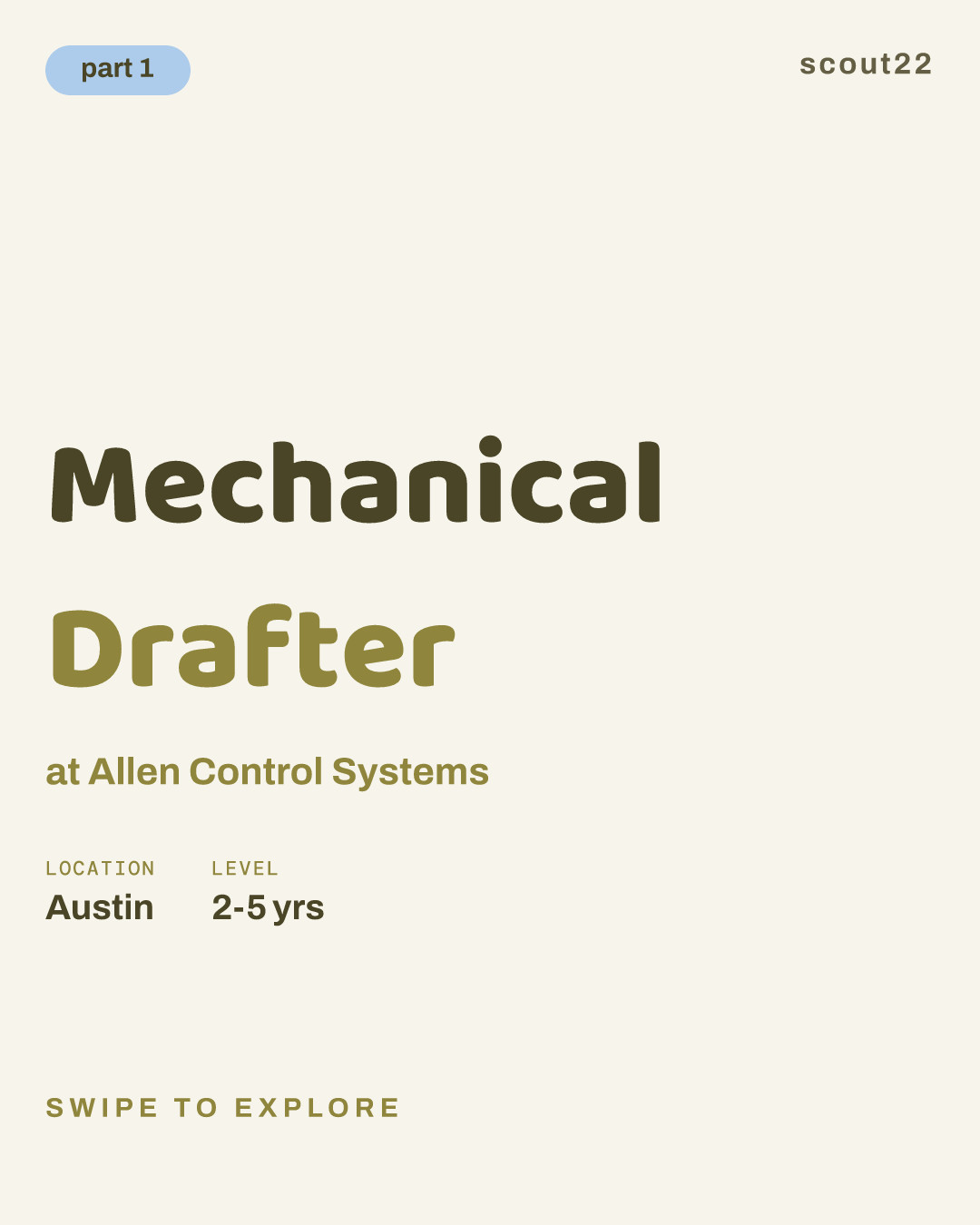 Mechanical Drafter at Allen Control Systems