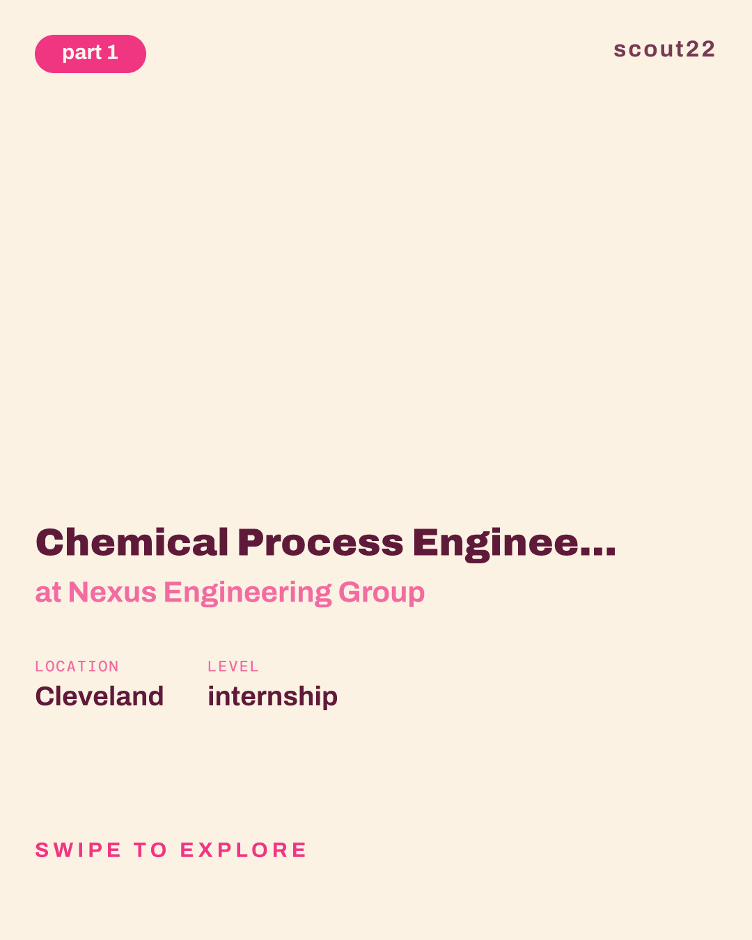 Chemical Process Engineering Internship or Co-Op (Summer 2027) at Nexus Engineering Group