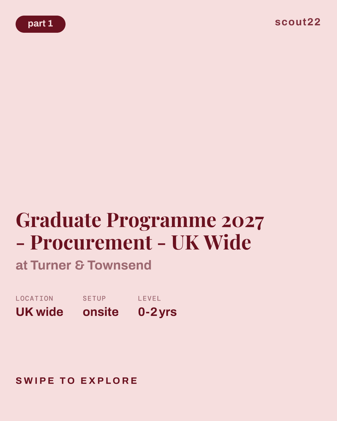Graduate Programme 2027 - Procurement - UK Wide at Turner & Townsend