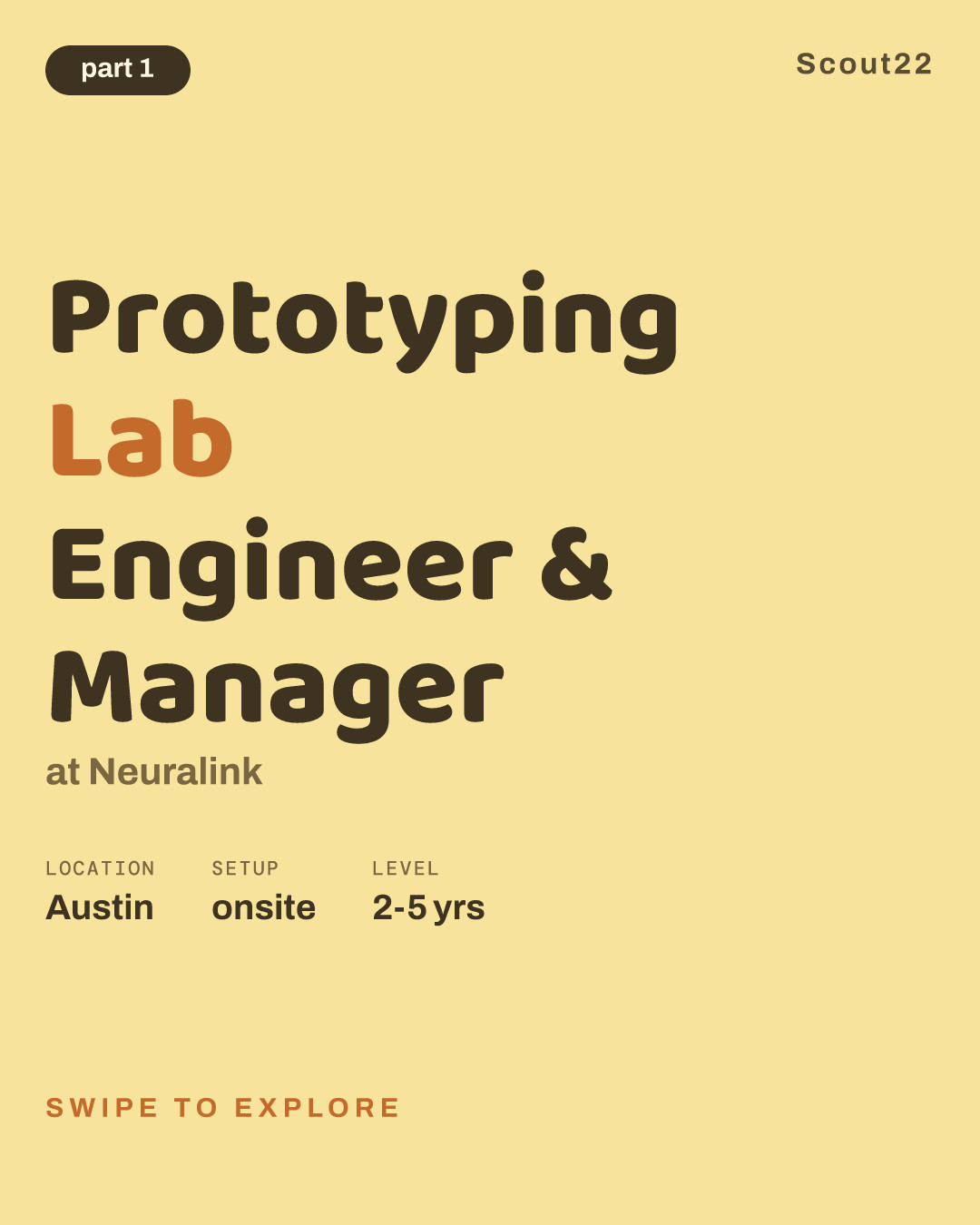 Prototyping Lab Engineer & Manager at Neuralink