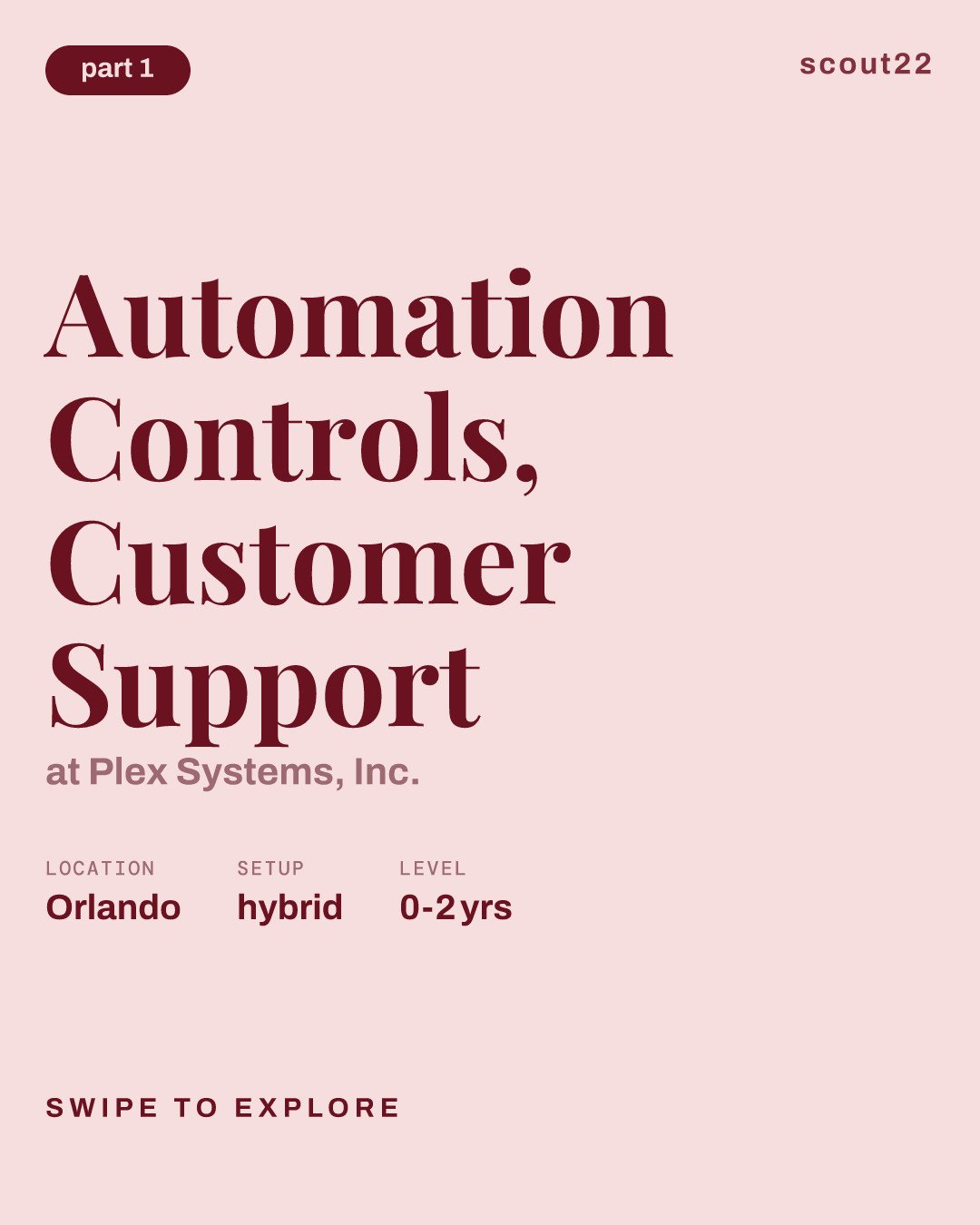 Automation Controls, Customer Support at Plex Systems, Inc.