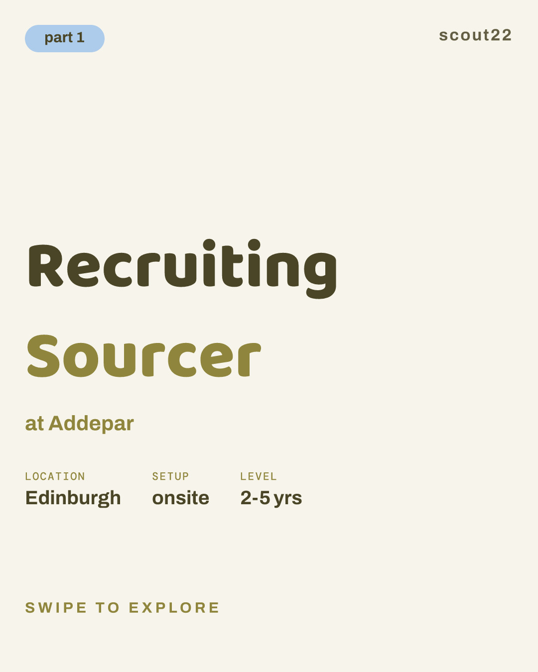 Recruiting Sourcer at Addepar