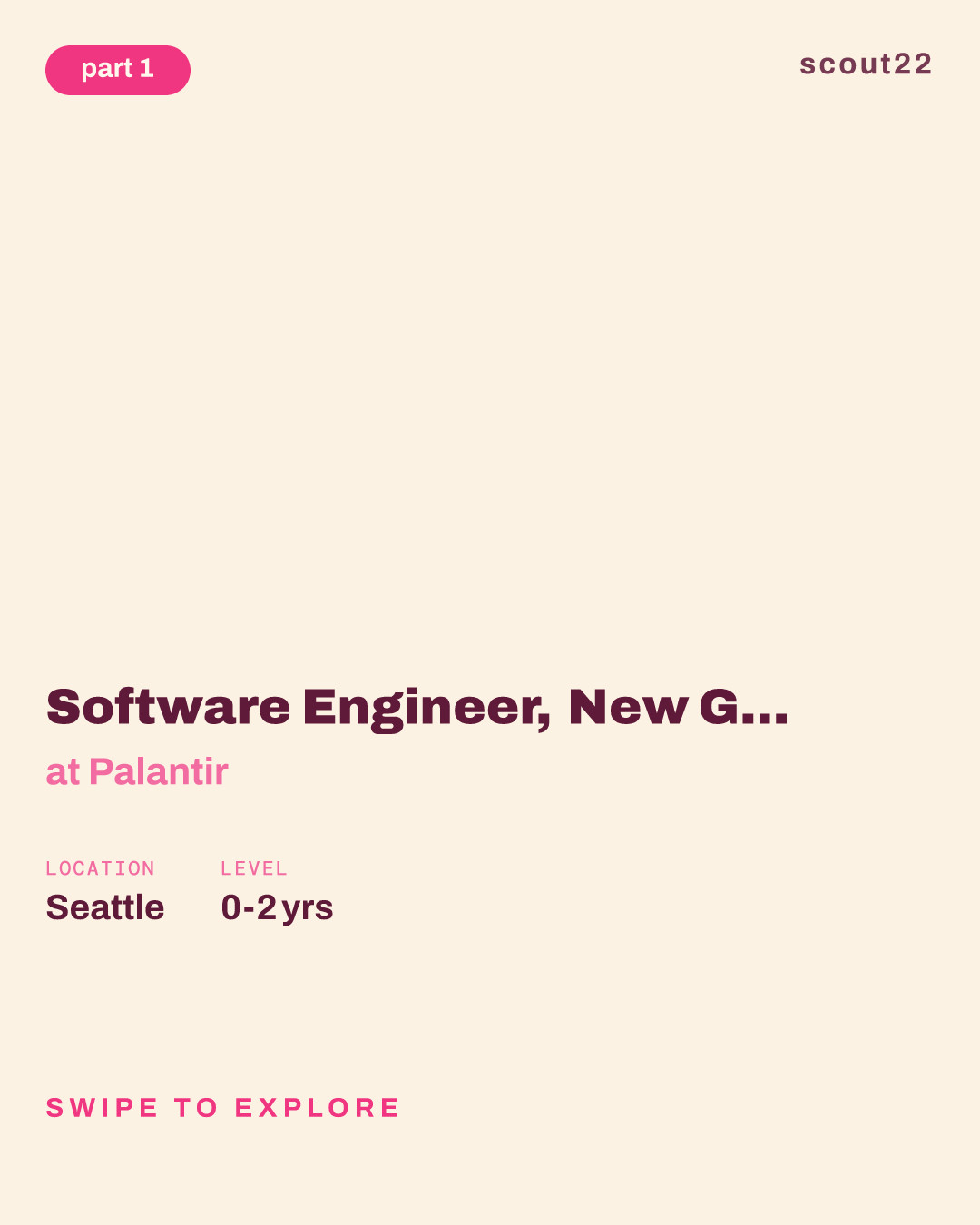 Software Engineer, New Grad - Production Infrastructure at Palantir