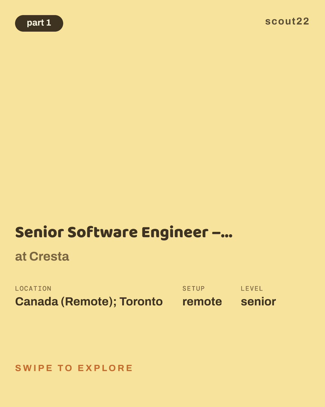 Senior Software Engineer – Desktop & Browser Applications at Cresta