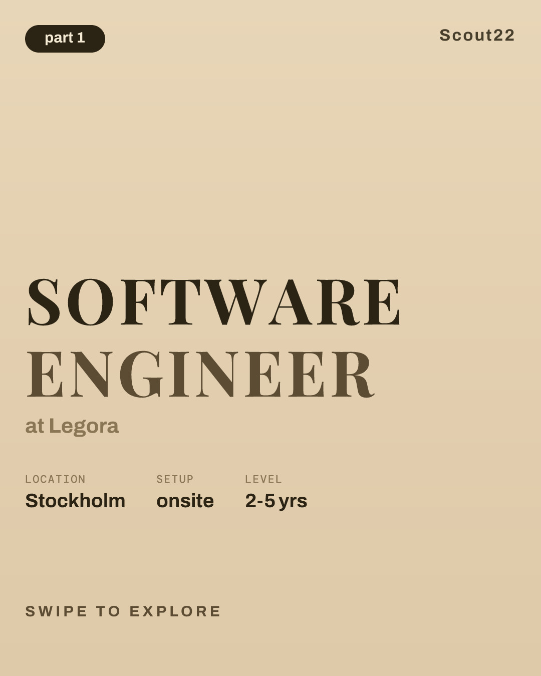 Software Engineer at Legora