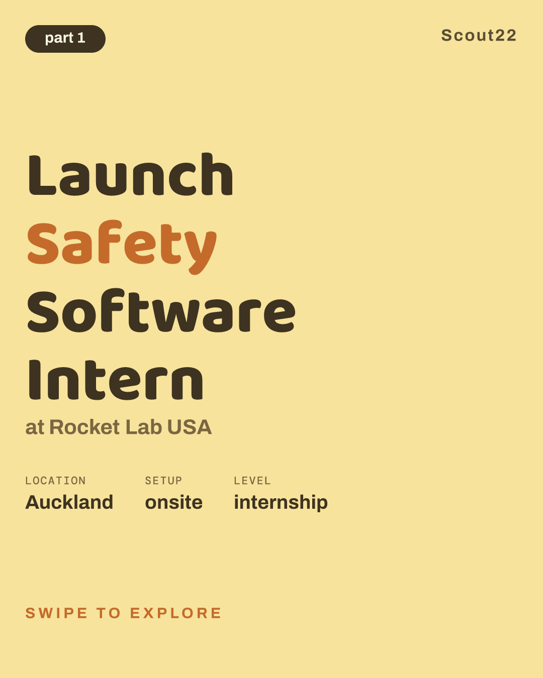 Launch Safety Software Intern at Rocket Lab USA