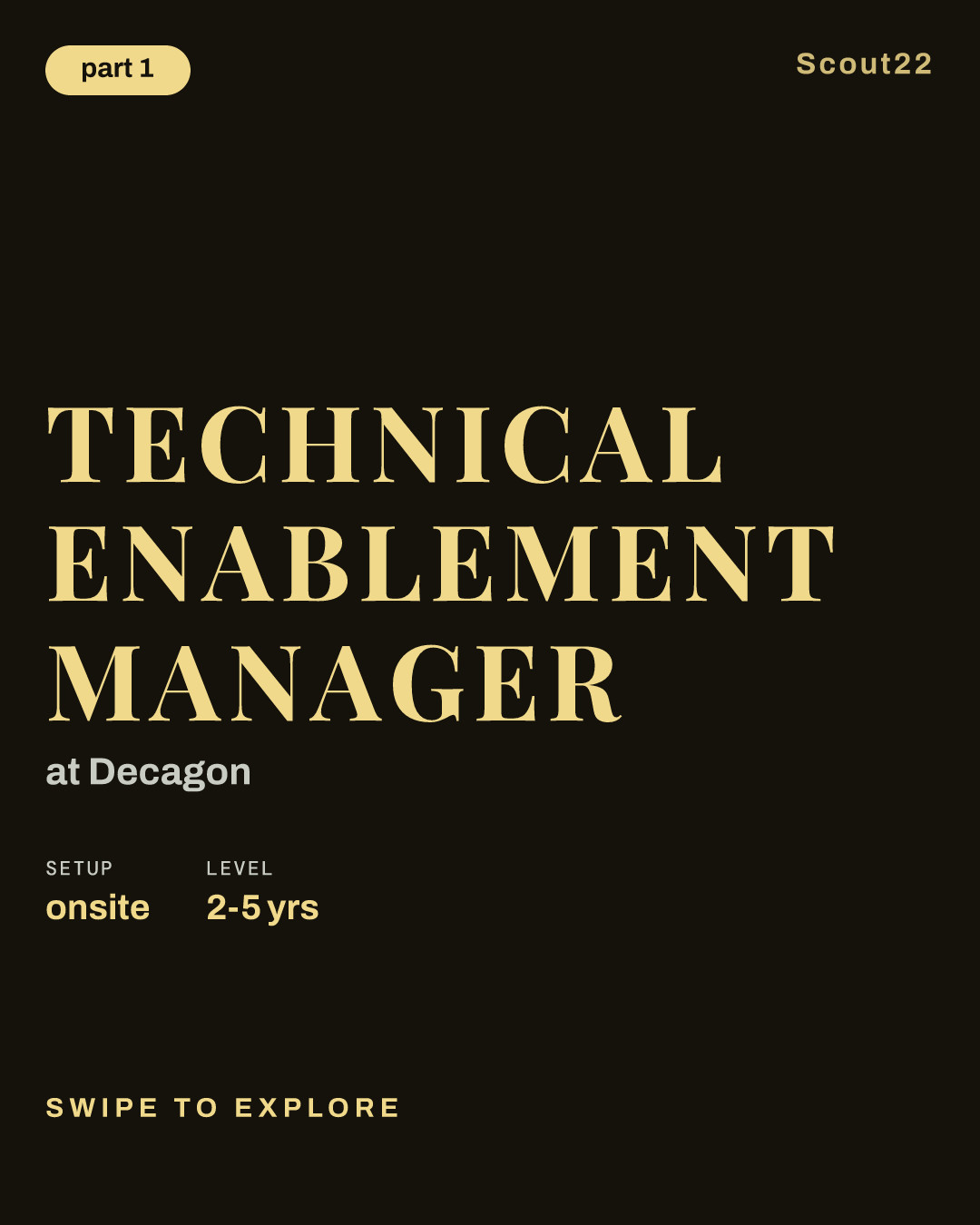 Technical Enablement Manager at Decagon