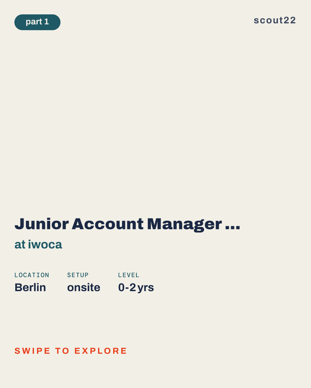 Junior Account Manager - German speaking at iwoca