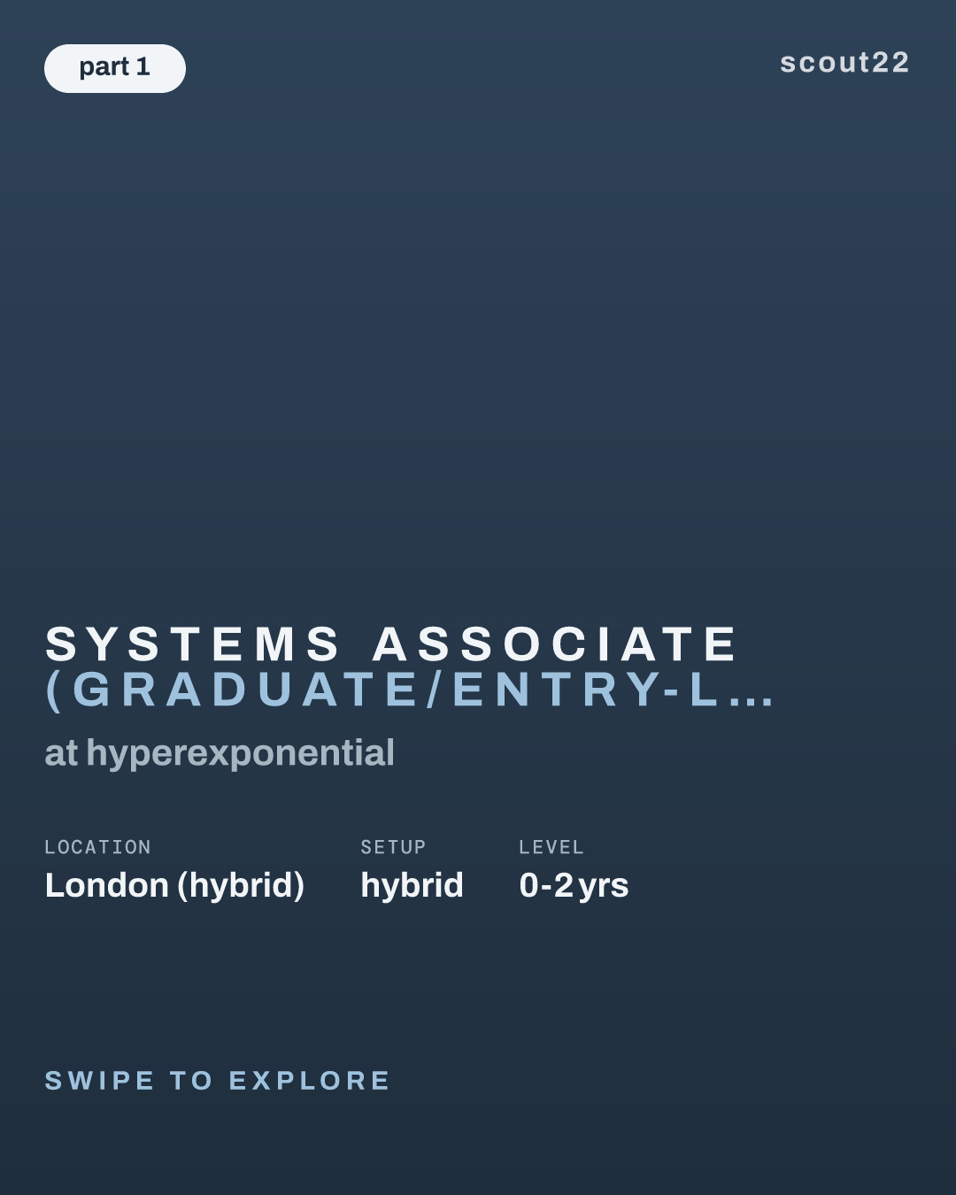 Systems Associate (Graduate/Entry-level opportunity) at hyperexponential