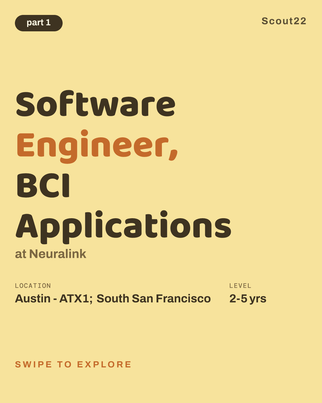 Software Engineer, BCI Applications at Neuralink