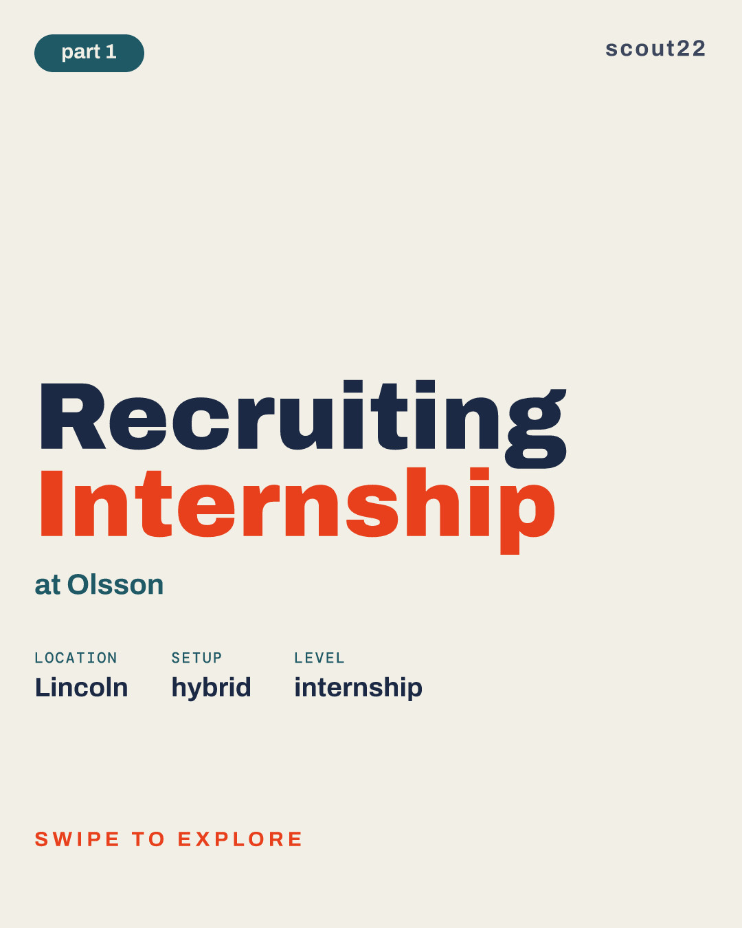 Recruiting Internship at Olsson