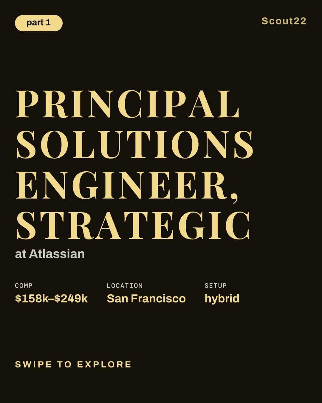 Principal Solutions Engineer, Strategic at Atlassian