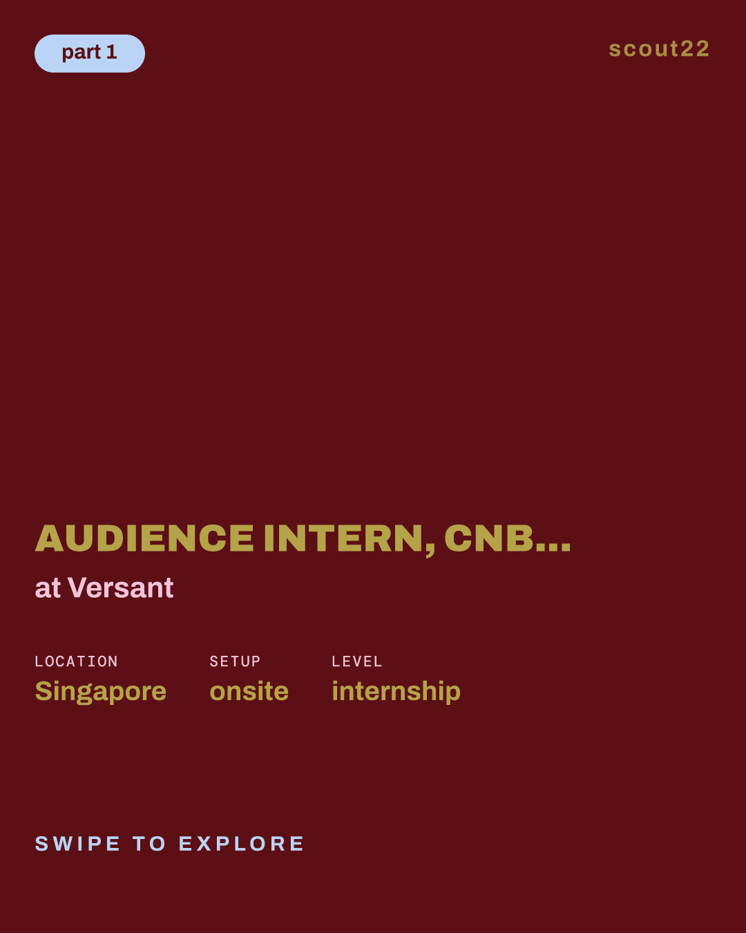 Audience Intern, CNBC International (2027 January - June) at Versant