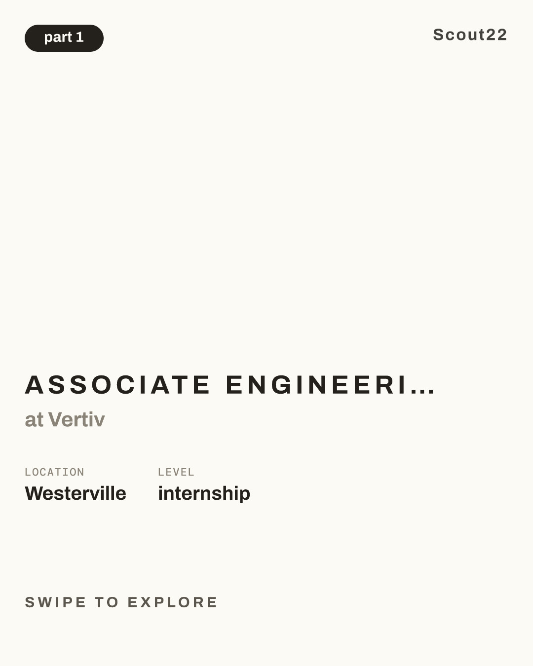 Associate Engineering Intern - ECAD (Graduate Level/MBA) (Summer 2027) at Vertiv