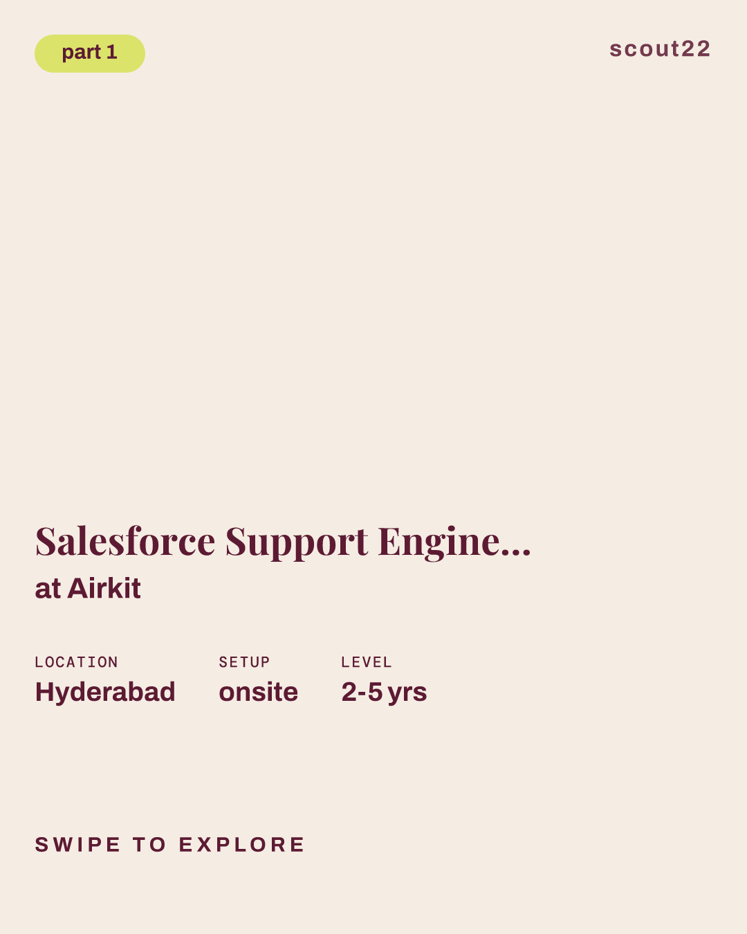 Salesforce Support Engineer - Industries & Revenue Cloud at Airkit
