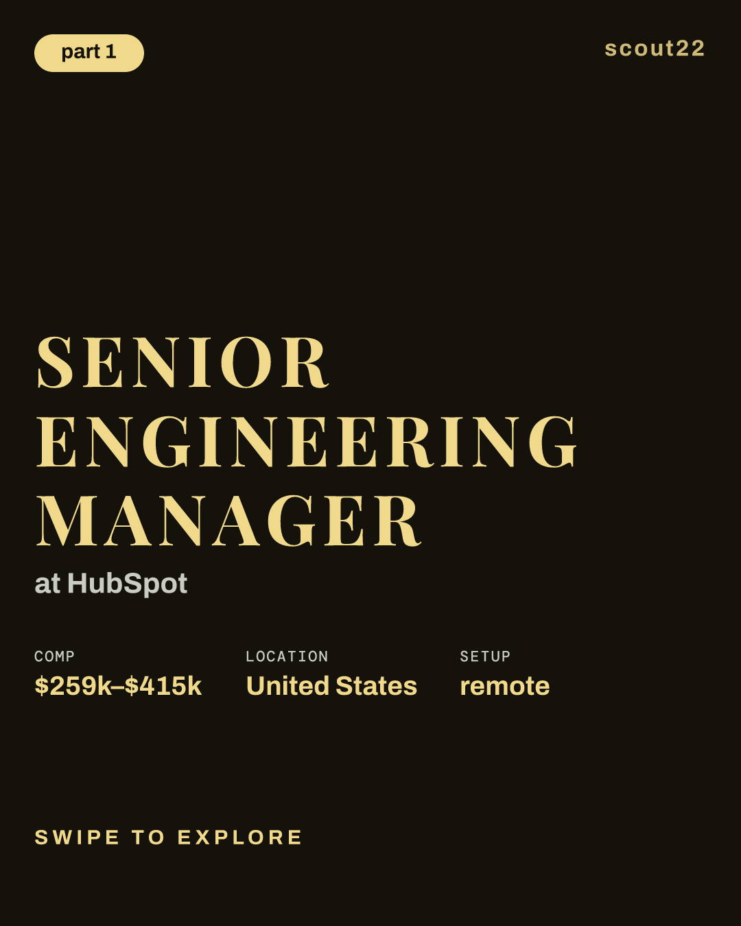 Senior Engineering Manager at HubSpot