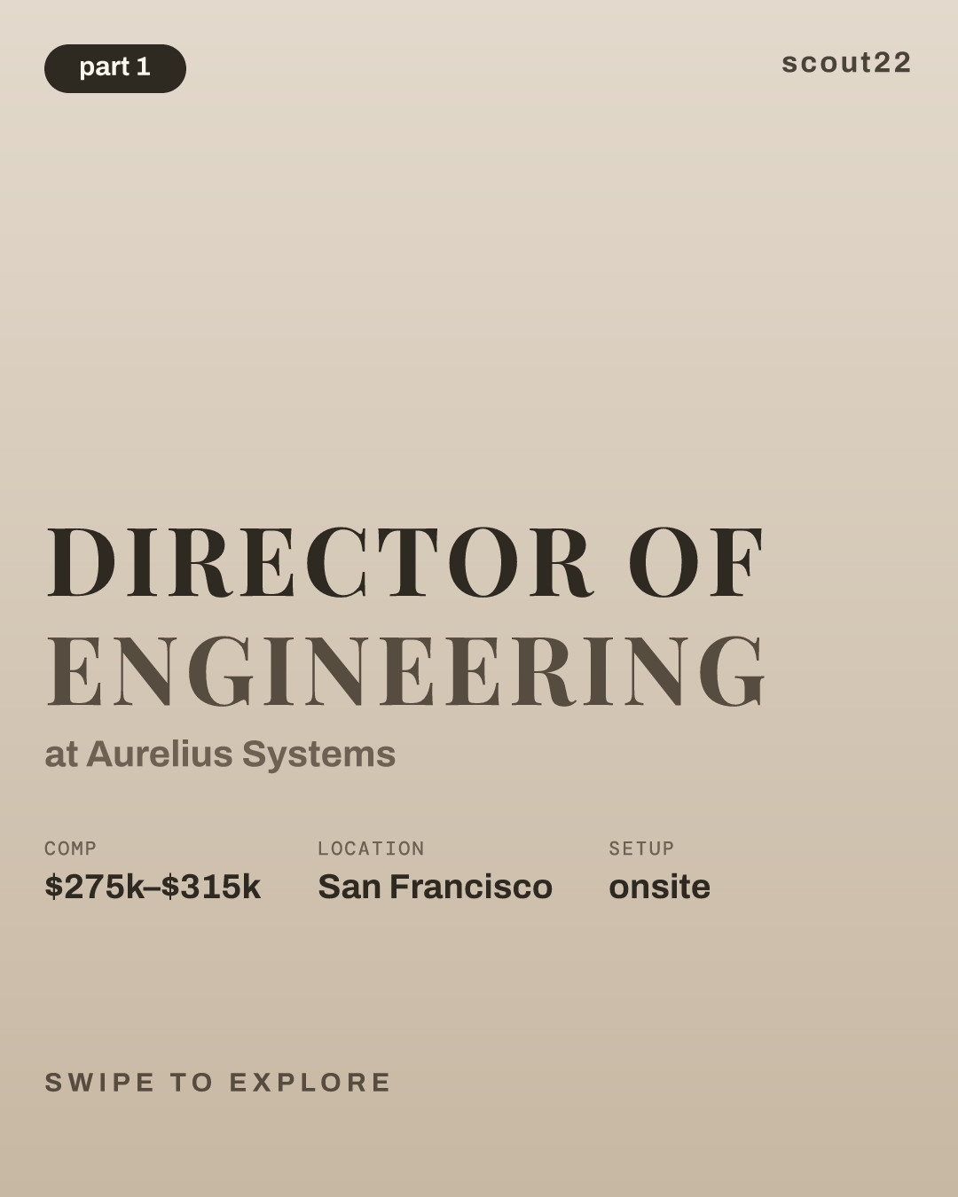 Director of Engineering at Aurelius Systems