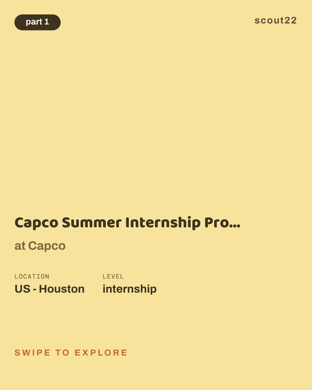 Capco Summer Internship Program - Houston Summer 2027 at Capco
