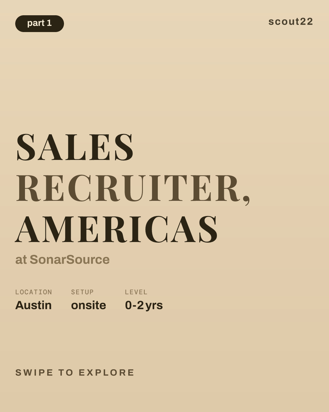 Sales Recruiter, Americas at SonarSource