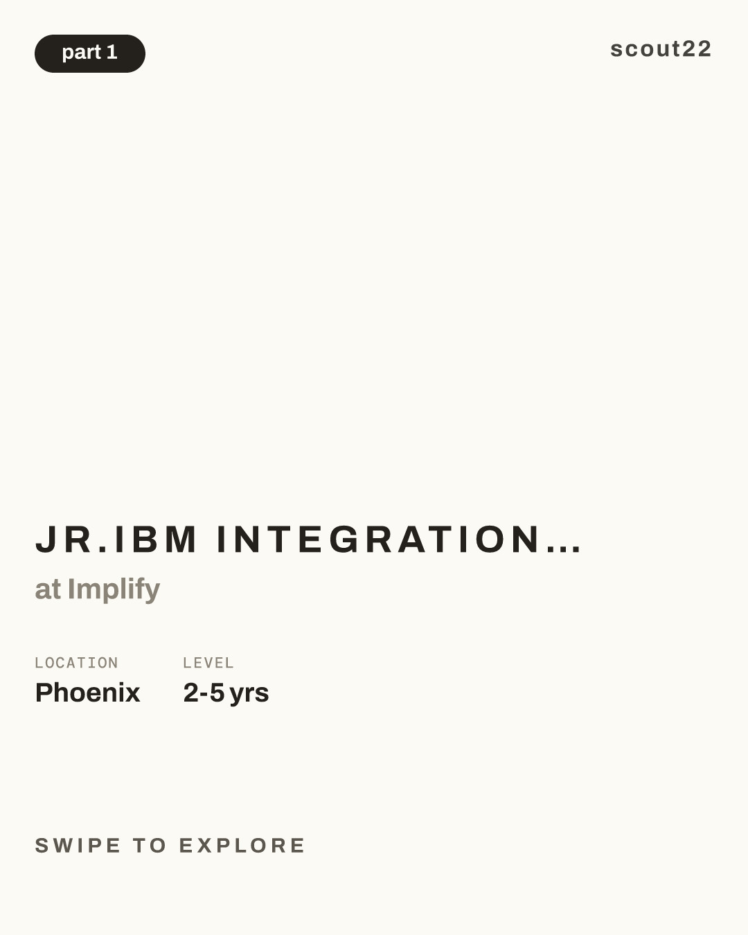 Jr.IBM Integration tools Developer --(WMB, IIB, MQ, Datapower) at Implify