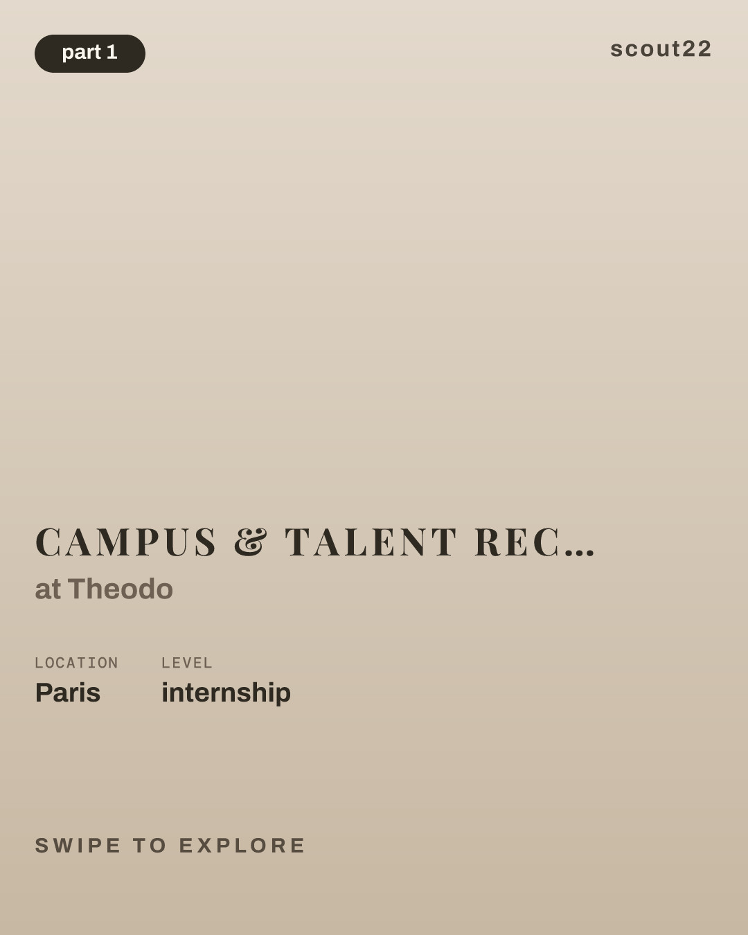 Campus & Talent Recruiter  - Stage Paris - Theodo at Theodo