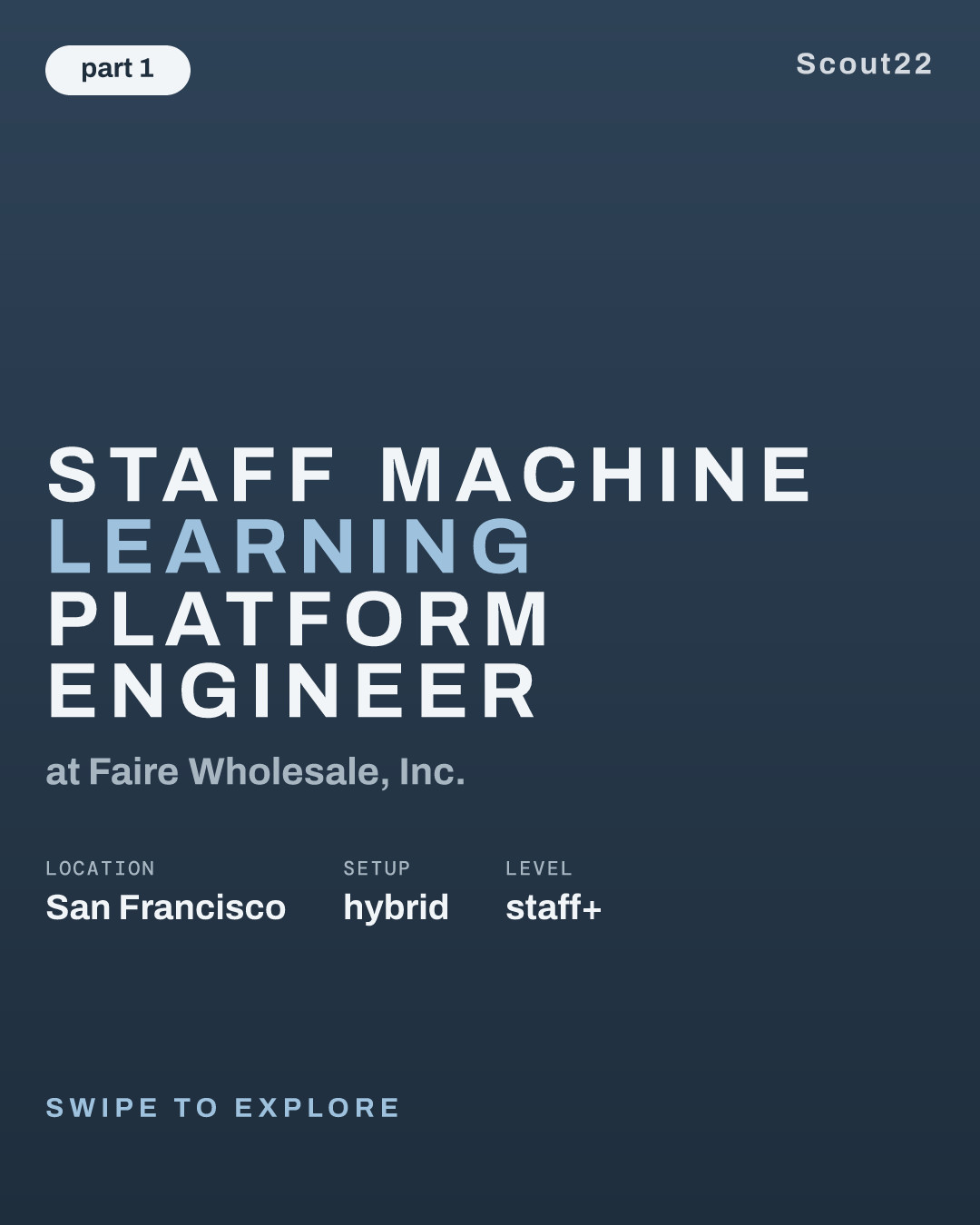 Staff Machine Learning Platform Engineer at Faire Wholesale, Inc.