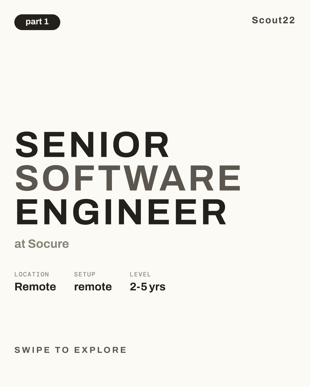 Senior Software Engineer at Socure