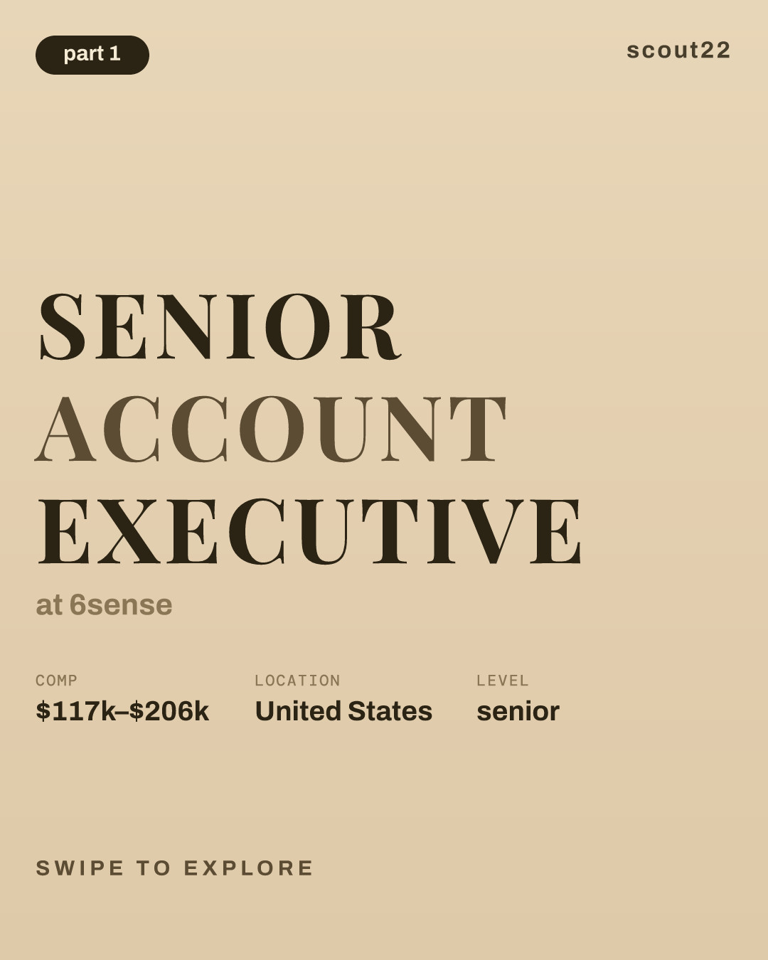 Senior Account Executive at 6sense