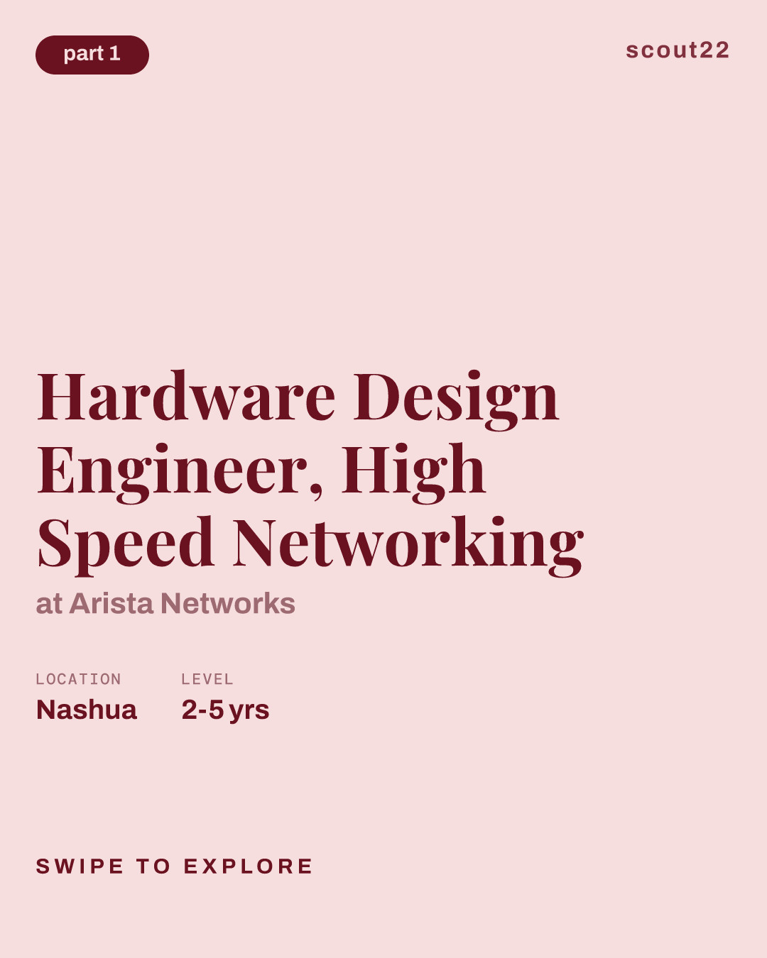 Hardware Design Engineer, High Speed Networking at Arista Networks