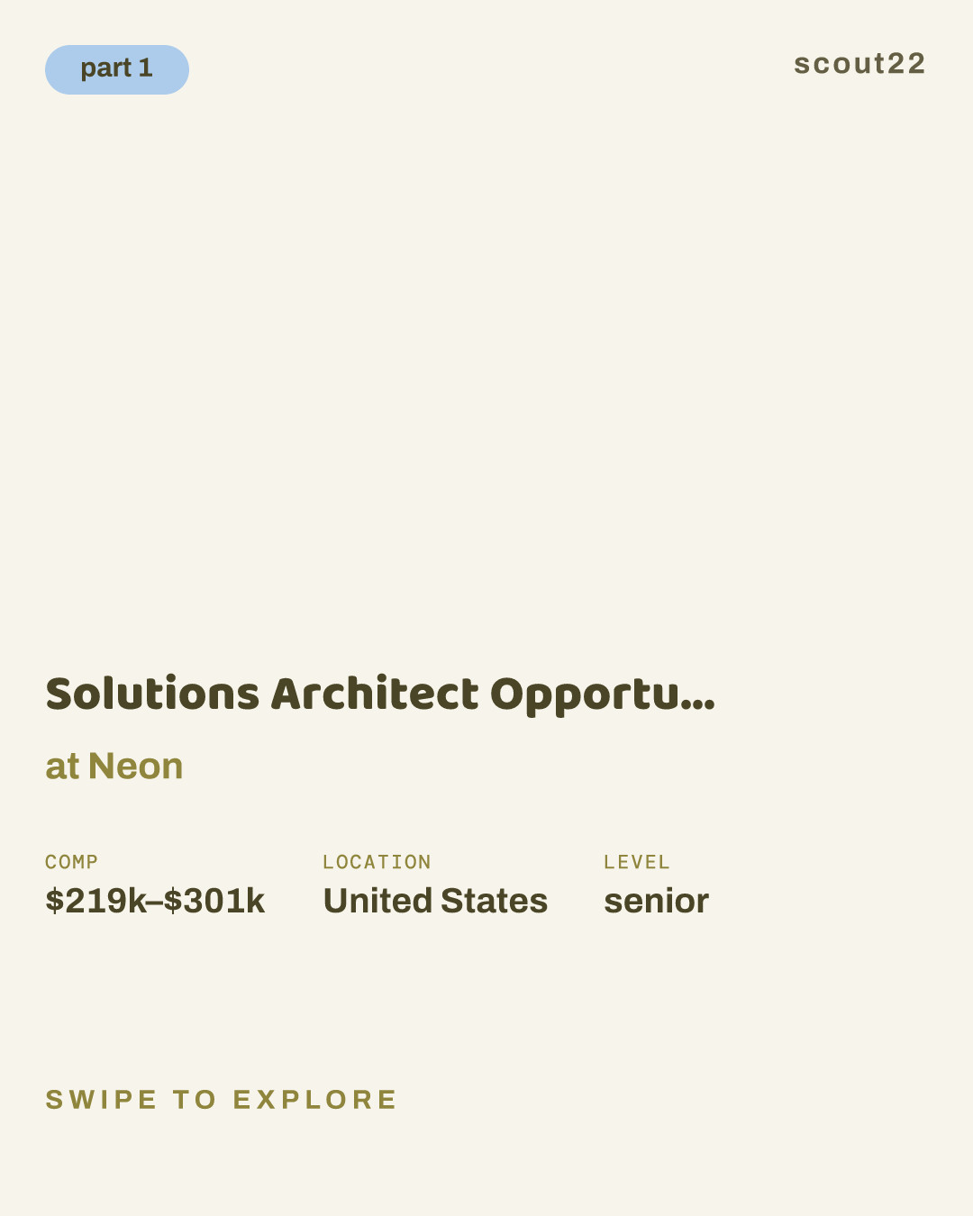 Solutions Architect Opportunities - Lakebase (Solutions Architect, Sr. Solutions Architect) at Neon
