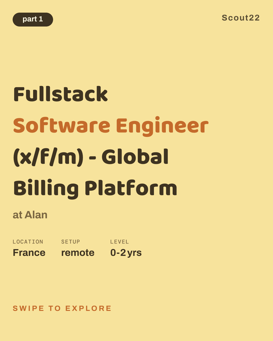 Fullstack Software Engineer (x/f/m) - Global Billing Platform at Alan