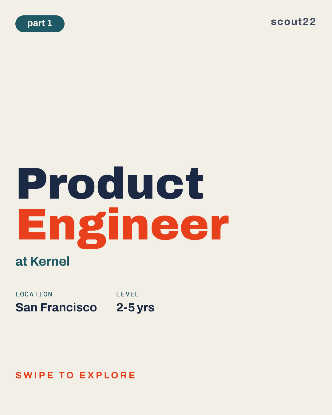 Product Engineer at Kernel