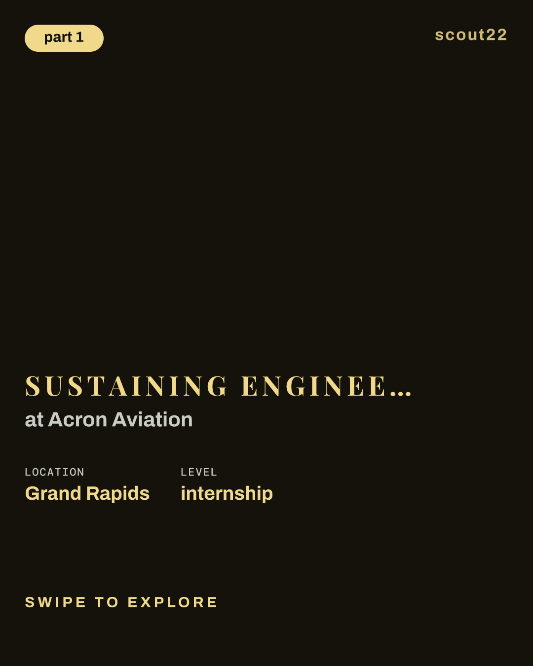 Sustaining Engineer Intern - Grand Rapids Site at Acron Aviation