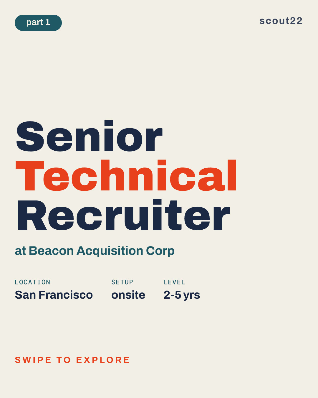 Senior Technical Recruiter at Beacon Acquisition Corp