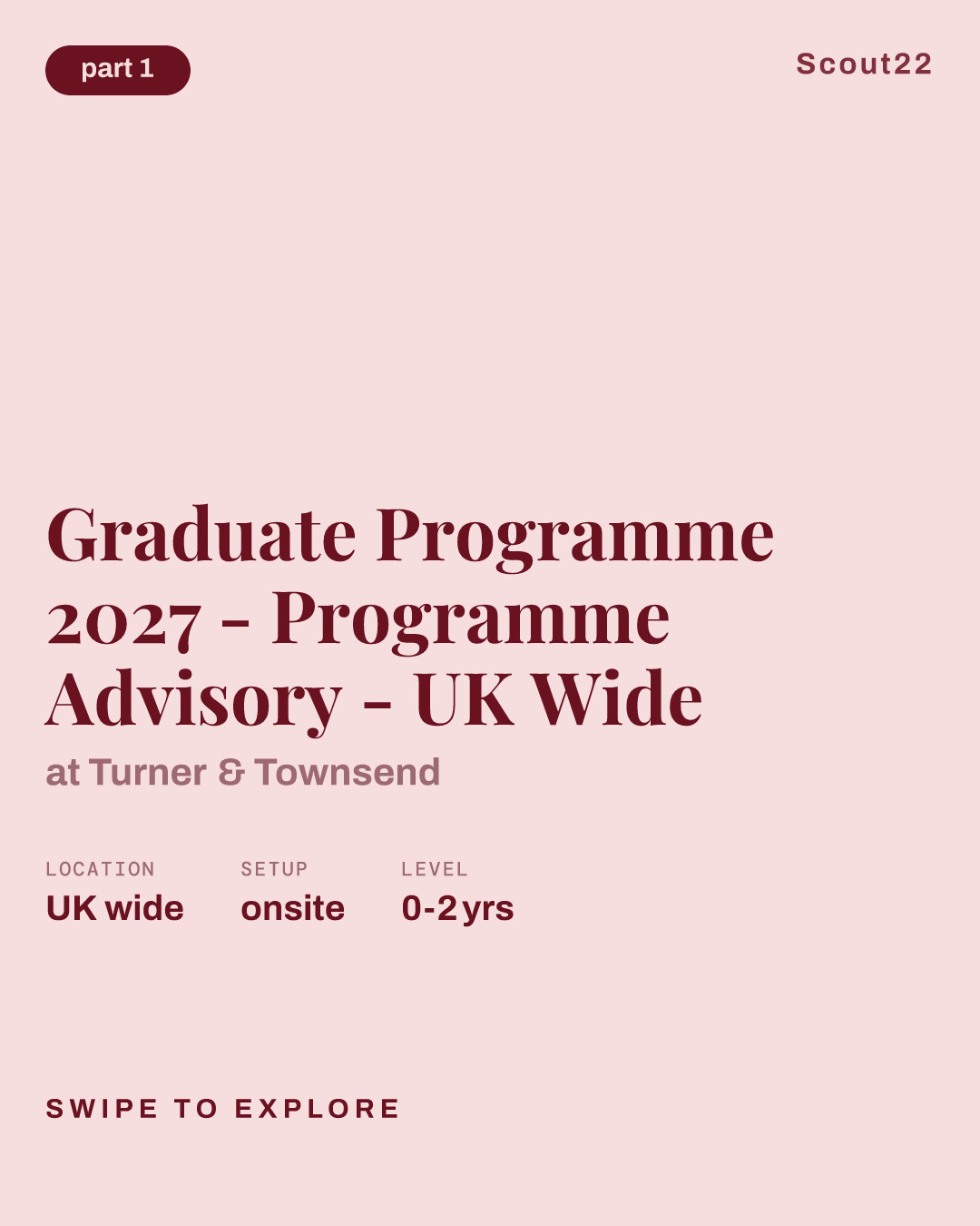 Graduate Programme 2027 - Programme Advisory - UK Wide at Turner & Townsend