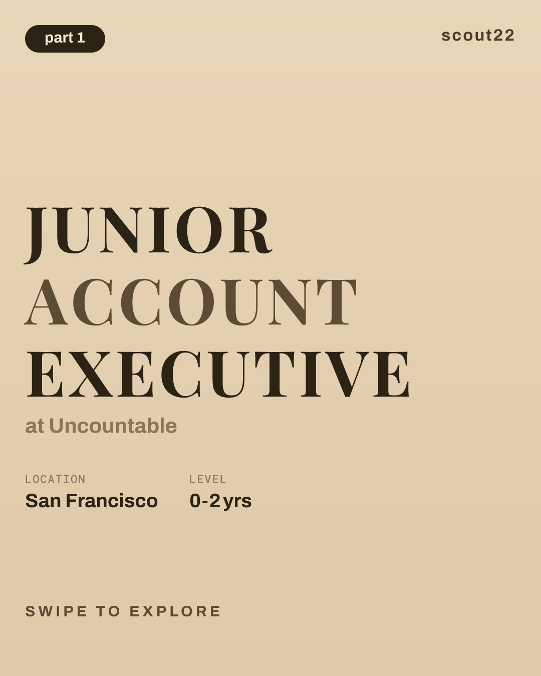 Junior Account Executive at Uncountable