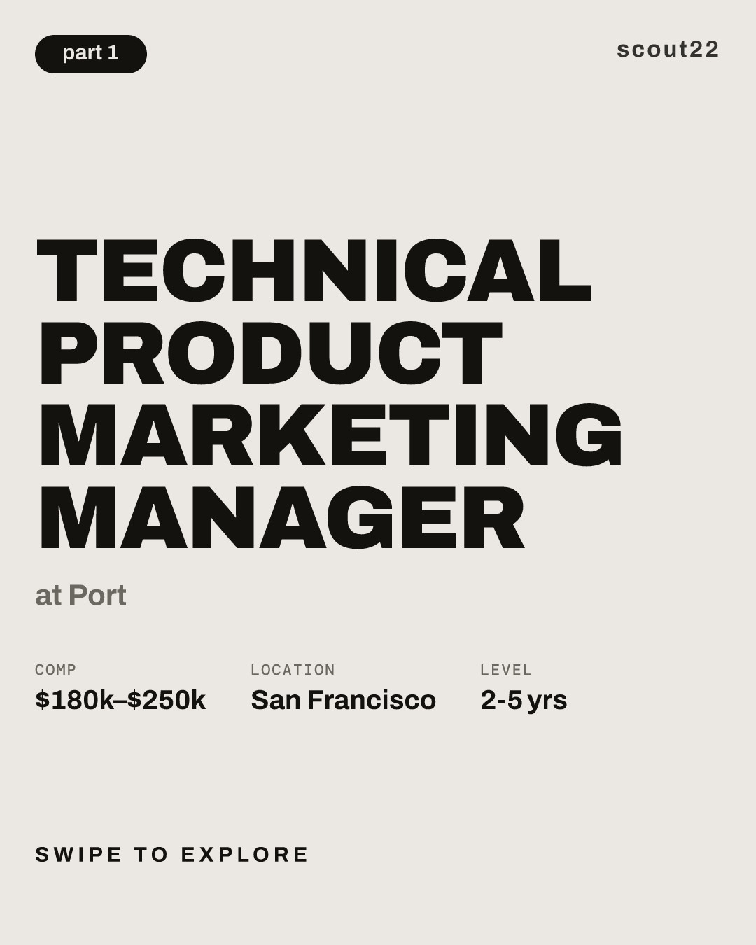 Technical Product Marketing Manager at Port