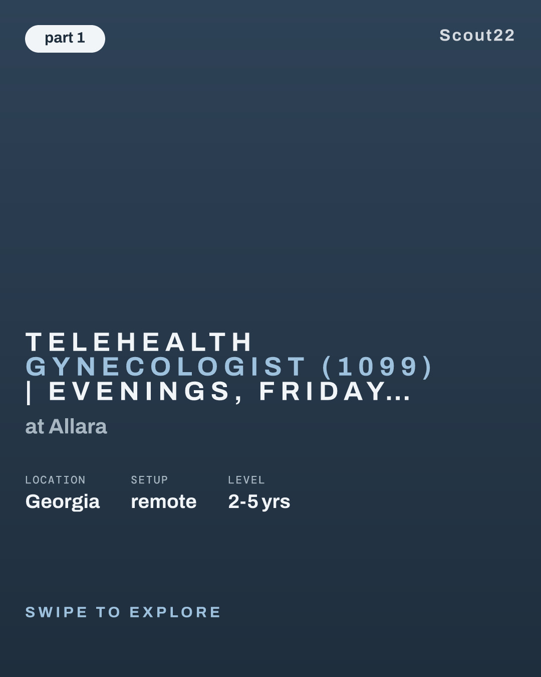 Telehealth Gynecologist (1099) | Evenings, Fridays, and/or Weekends at Allara