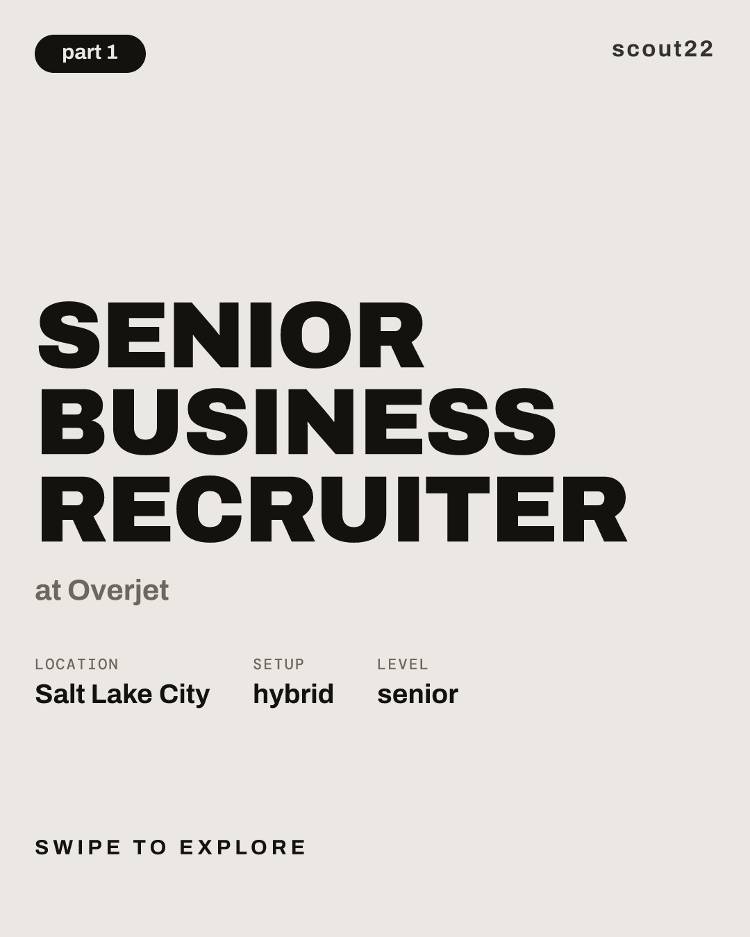 Senior Business Recruiter at Overjet