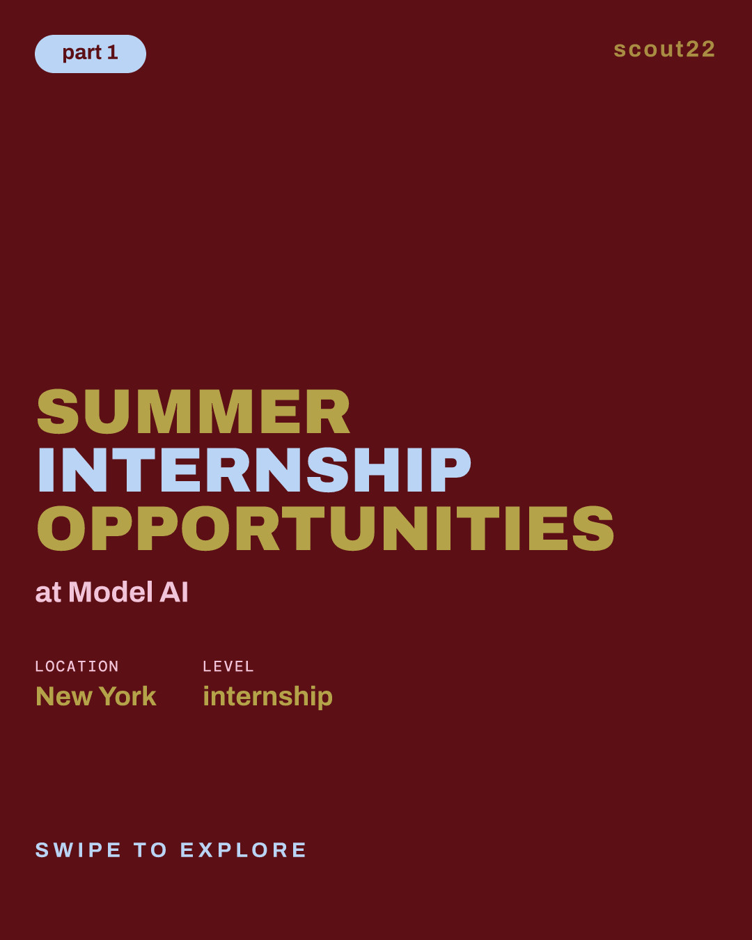 Summer Internship Opportunities at Model AI