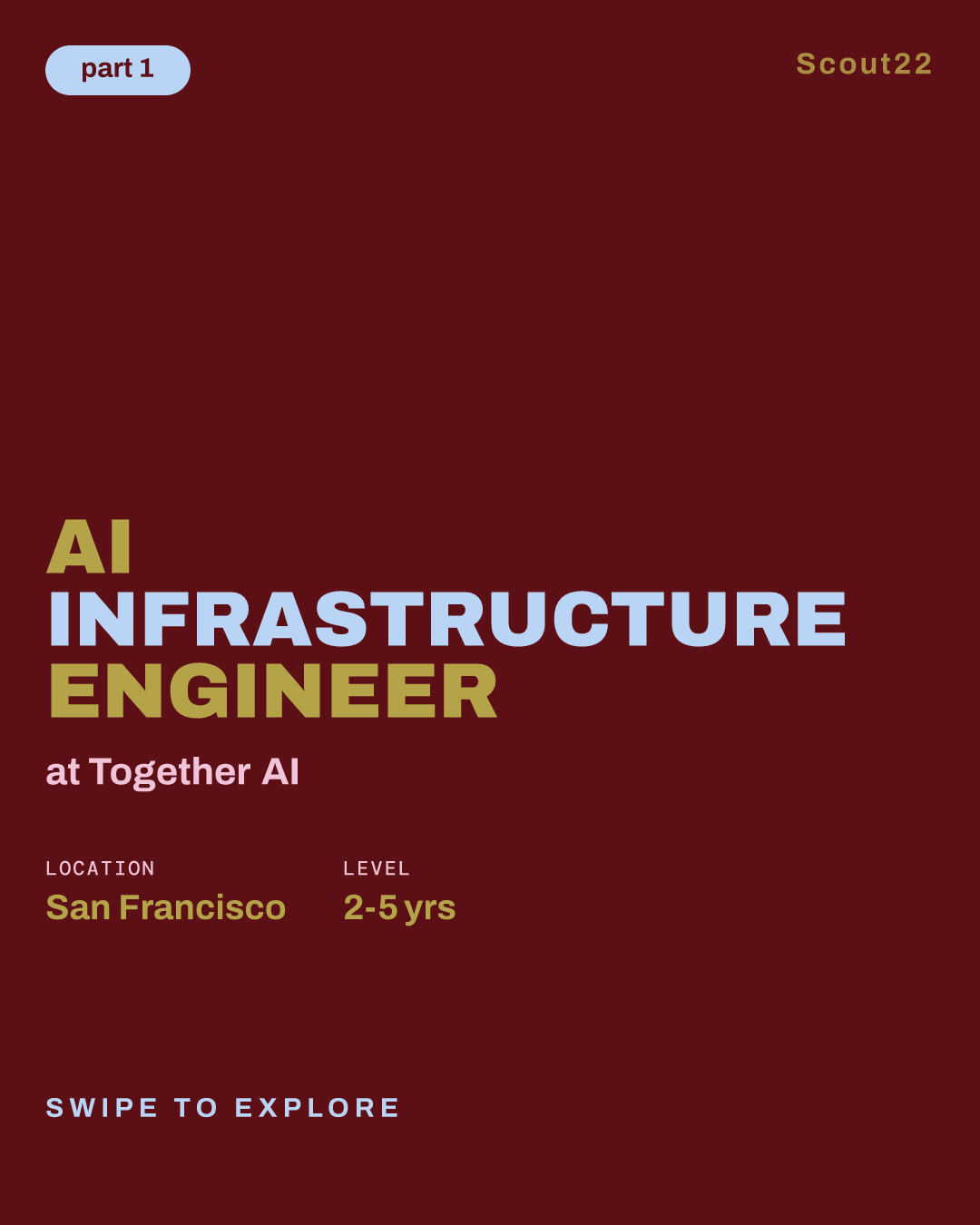 AI Infrastructure Engineer at Together AI