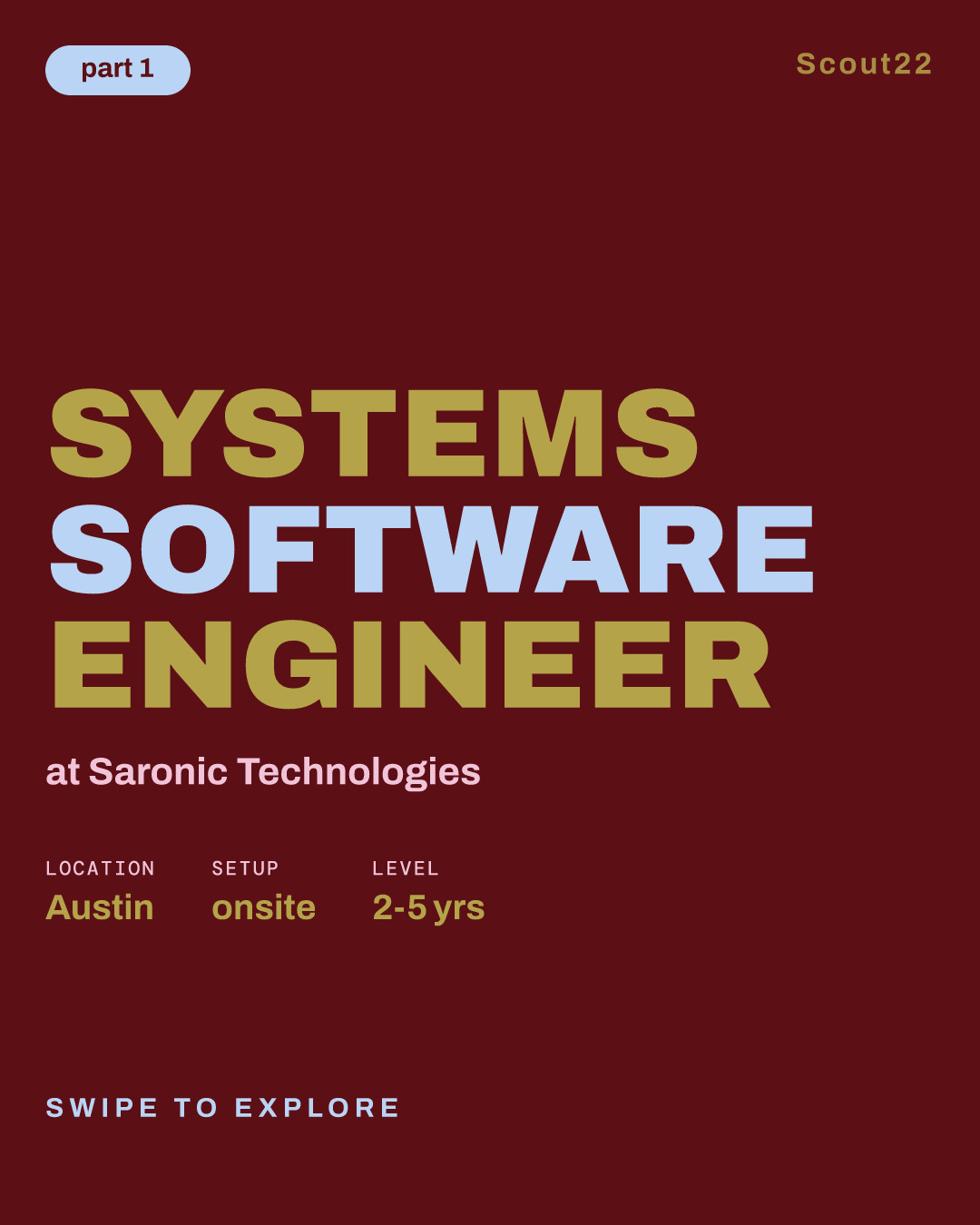 Systems Software Engineer at Saronic Technologies