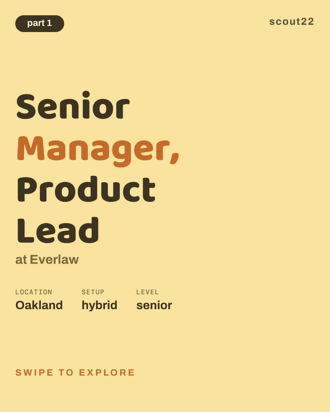 Senior Manager, Product Lead at Everlaw